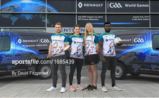 Waterford Launch of the Renault GAA World Games 2019 Waterford Launch of the Renault GAA World Games 2019