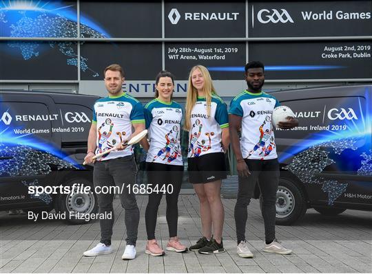 Waterford Launch of the Renault GAA World Games 2019