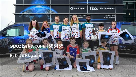 Waterford Launch of the Renault GAA World Games 2019