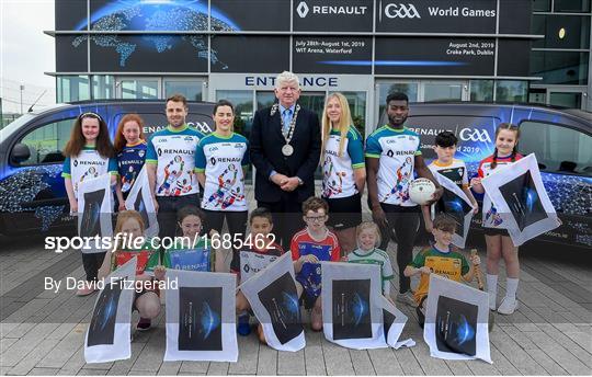 Waterford Launch of the Renault GAA World Games 2019