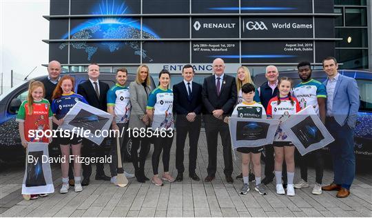 Waterford Launch of the Renault GAA World Games 2019