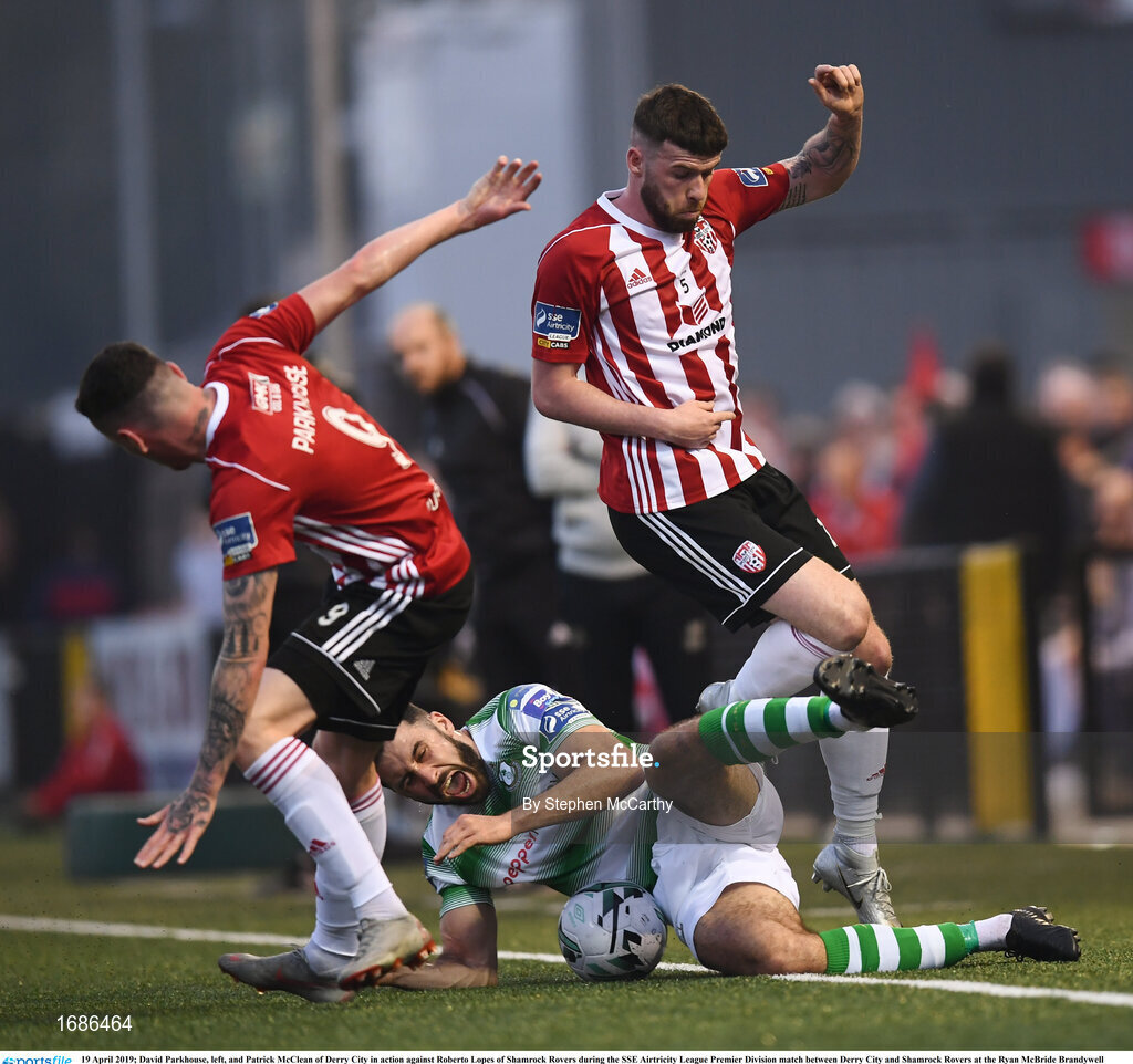 Sportsfile Derry City v Shamrock Rovers SSE Airtricity League