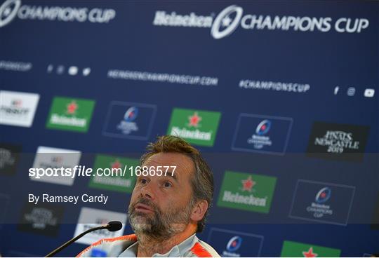 Toulouse Rugby Captain's Run and Press Conference
