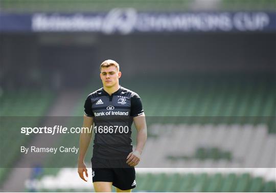 Leinster Rugby Captain's Run and Press Conference