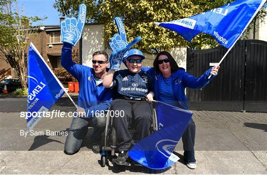 Supporters at Leinster v Toulouse - Heineken Champions Cup Semi-Final