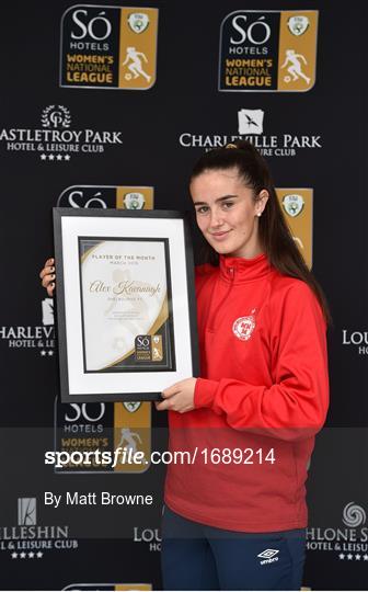 So Hotels Women's National League - Player of the Month Presentation