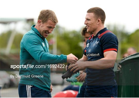 Munster Rugby Press Conference and Squad Training