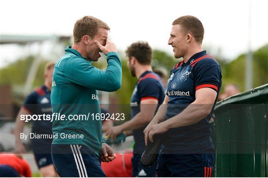 Munster Rugby Press Conference and Squad Training Munster Rugby Press Conference and Squad Training