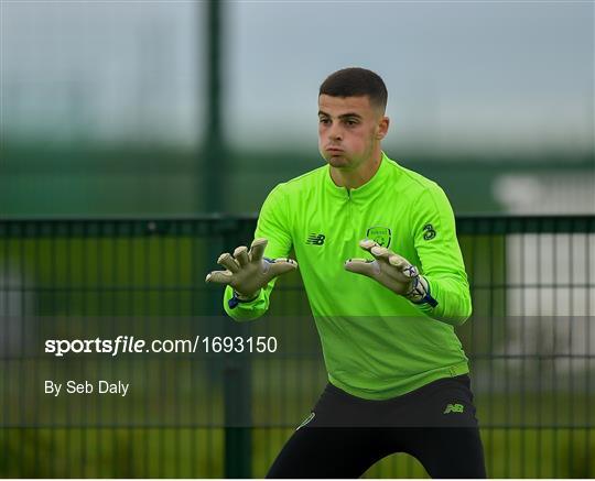 Republic of Ireland U17's Training Session