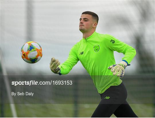 Republic of Ireland U17's Training Session