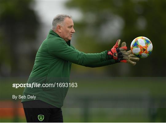 Republic of Ireland U17's Training Session