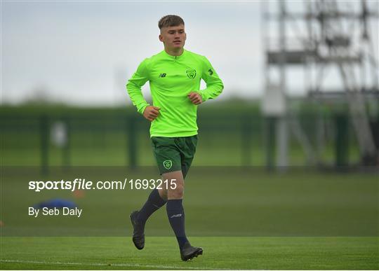 Republic of Ireland U17's Training Session