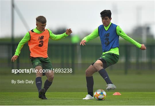 Republic of Ireland U17's Training Session
