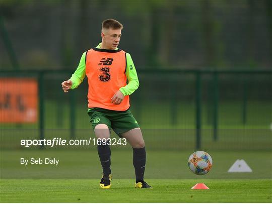 Republic of Ireland U17's Training Session