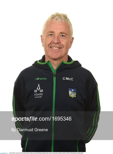 Limerick Hurling Squad Portraits 2019