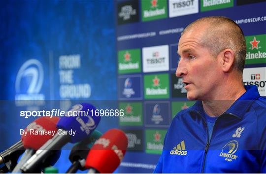 Leinster Rugby Press Conference and Squad Training