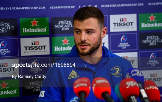 Leinster Rugby Press Conference and Squad Training Leinster Rugby Press Conference and Squad Training