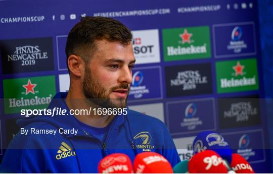 Leinster Rugby Press Conference and Squad Training Leinster Rugby Press Conference and Squad Training