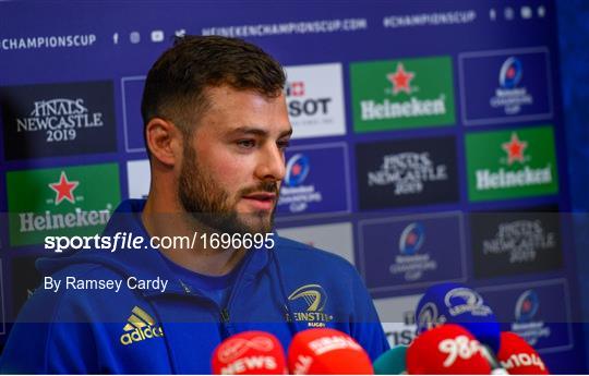 Leinster Rugby Press Conference and Squad Training