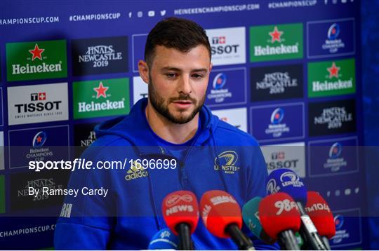 Leinster Rugby Press Conference and Squad Training Leinster Rugby Press Conference and Squad Training