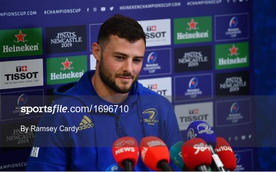 Leinster Rugby Press Conference and Squad Training Leinster Rugby Press Conference and Squad Training