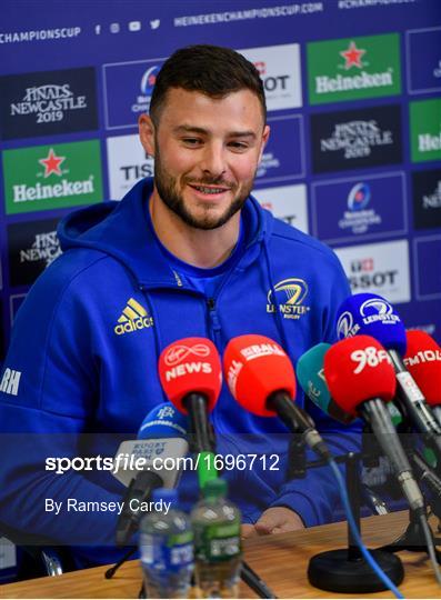 Leinster Rugby Press Conference and Squad Training Leinster Rugby Press Conference and Squad Training