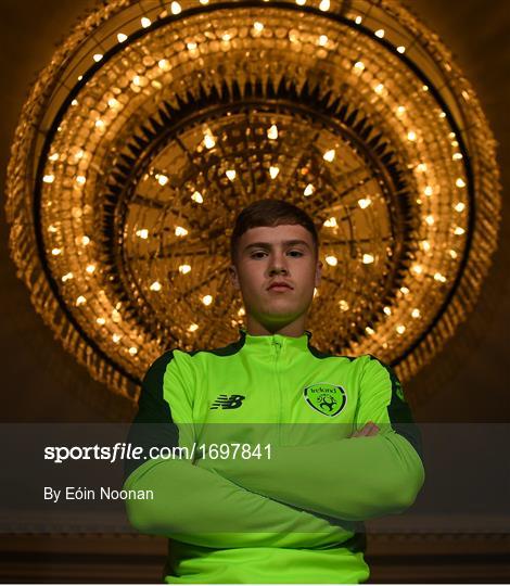 Republic of Ireland U17 Press Conference and Squad Training