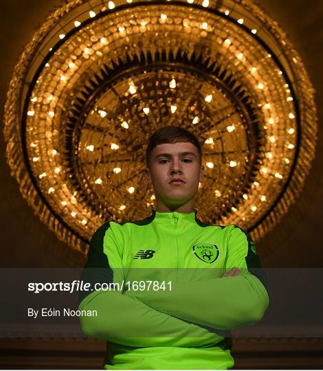 Republic of Ireland U17 Press Conference and Squad Training