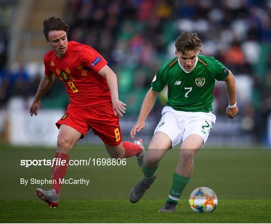 Belgium v Republic of Ireland - 2019 UEFA European Under-17 Championships Group A