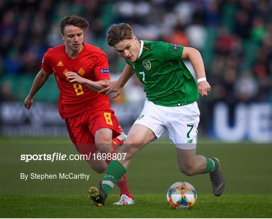 Belgium v Republic of Ireland - 2019 UEFA European Under-17 Championships Group A