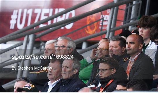 Belgium v Republic of Ireland - 2019 UEFA European Under-17 Championships Group A