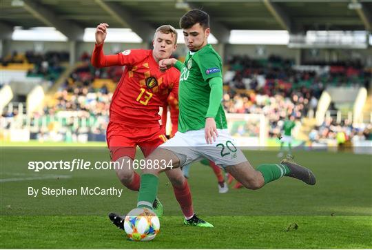 Belgium v Republic of Ireland - 2019 UEFA European Under-17 Championships Group A