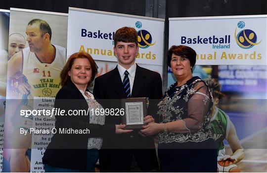 Basketball Ireland 2018/19 Annual Awards and Hall of Fame