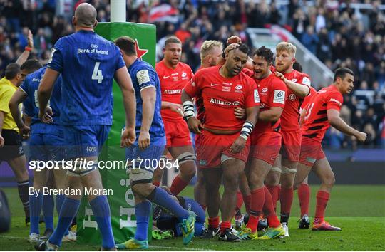 Leinster v Saracens - Heineken Champions Cup Final Leinster v Saracens - Heineken Champions Cup Final