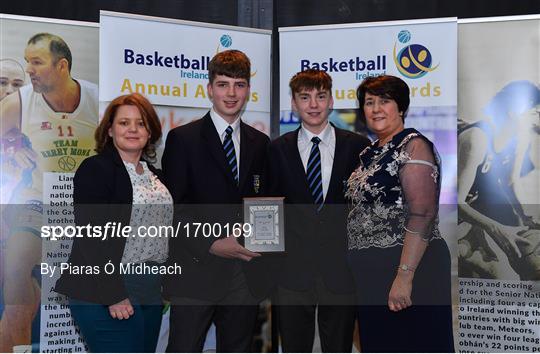 Basketball Ireland 2018/19 Annual Awards and Hall of Fame