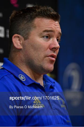 Leinster Rugby Press Conference Leinster Rugby Press Conference