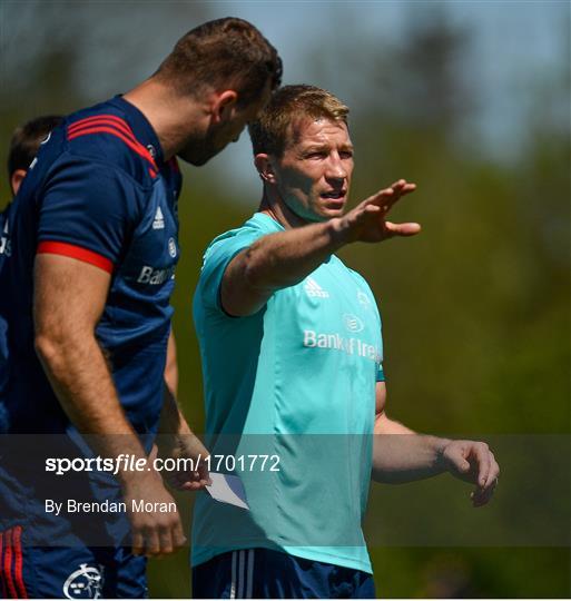 Munster Rugby Press Conference and Squad Training