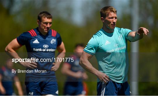 Munster Rugby Press Conference and Squad Training