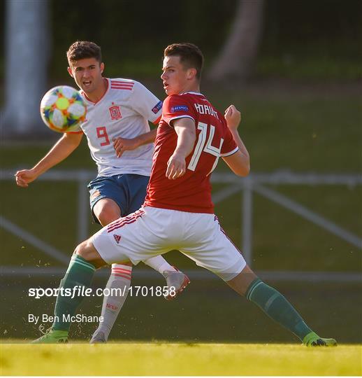 Hungary v Spain - 2019 UEFA European Under-17 Championships Quarter-Final Hungary v Spain - 2019 UEFA European Under-17 Championships Quarter-Final