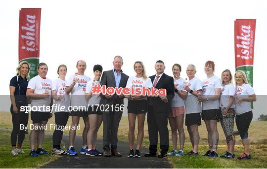 Launch of Ishka Spring Water as Official Sponsor of Athletics Ireland Fit4Life Programme.