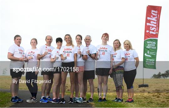 Launch of Ishka Spring Water as Official Sponsor of Athletics Ireland Fit4Life Programme.