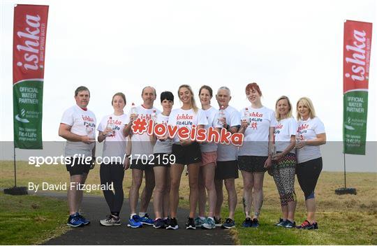 Launch of Ishka Spring Water as Official Sponsor of Athletics Ireland Fit4Life Programme.