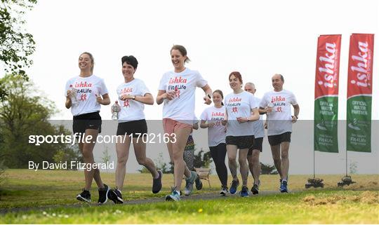 Launch of Ishka Spring Water as Official Sponsor of Athletics Ireland Fit4Life Programme.