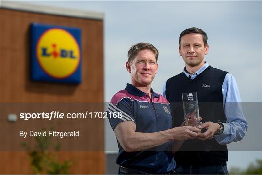 Lidl / Irish Daily Star Manager of the Month award for April