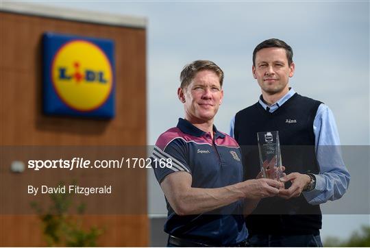 Lidl / Irish Daily Star Manager of the Month award for April Lidl / Irish Daily Star Manager of the Month award for April