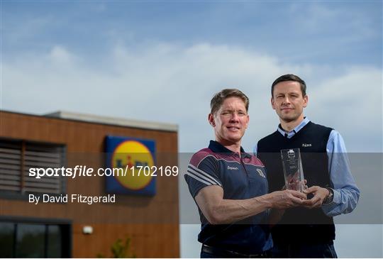 Lidl / Irish Daily Star Manager of the Month award for April Lidl / Irish Daily Star Manager of the Month award for April