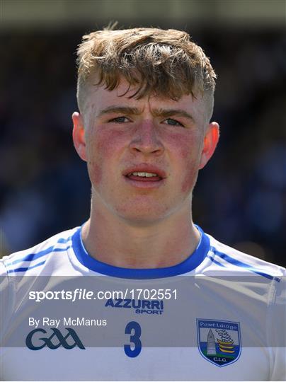 Waterford v Clare - Electric Ireland Munster Minor Hurling Championship