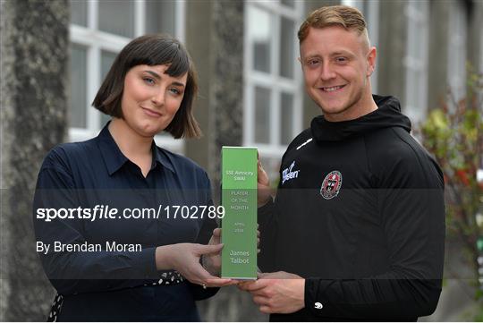 SSE Airtricity/SWAI Player of the Month for April SSE Airtricity/SWAI Player of the Month for April
