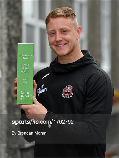 SSE Airtricity/SWAI Player of the Month for April SSE Airtricity/SWAI Player of the Month for April