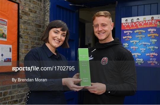 SSE Airtricity/SWAI Player of the Month for April SSE Airtricity/SWAI Player of the Month for April